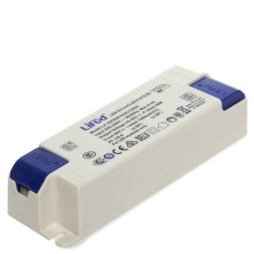 [lifud40] Driver LIFUD 40W Entrada:220-240VAC Salida:33-40VDC Flicker Free