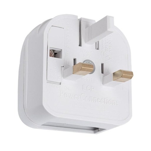 Enchufe alemán hembra para cablear, 16 A, negro