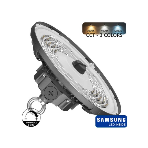 [campanas200] Campana Industrial LED 200W-150W-100W - UFO - CCT - SAMSUNG CHIP 2835 200Lm/W