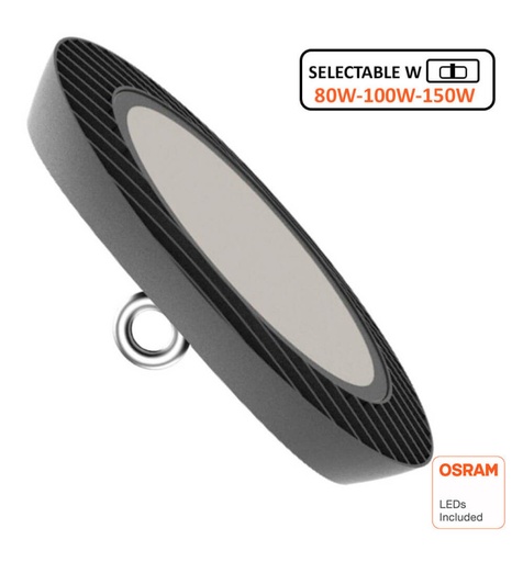 [91282] Campana Industrial LED 150W-100W-80W UFO ENDURANCE OSRAM CHIP DURIS E 2835
