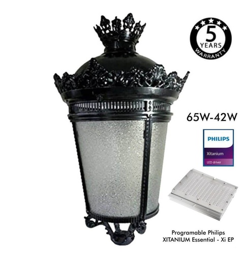 [FERNANDINA] Farola LED FERNANDINA Aluminio Forjado 40W-50W-65W-100W