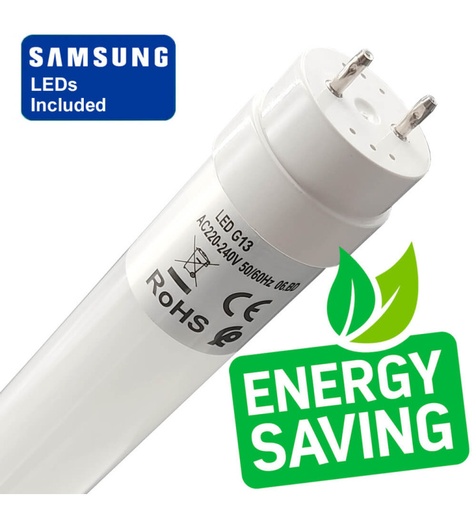 [TB24WSS5k] Tubo LED 24W Cristal 150cm 300º - ALTA LUMINOSIDAD - SAMSUNG CHIP 
