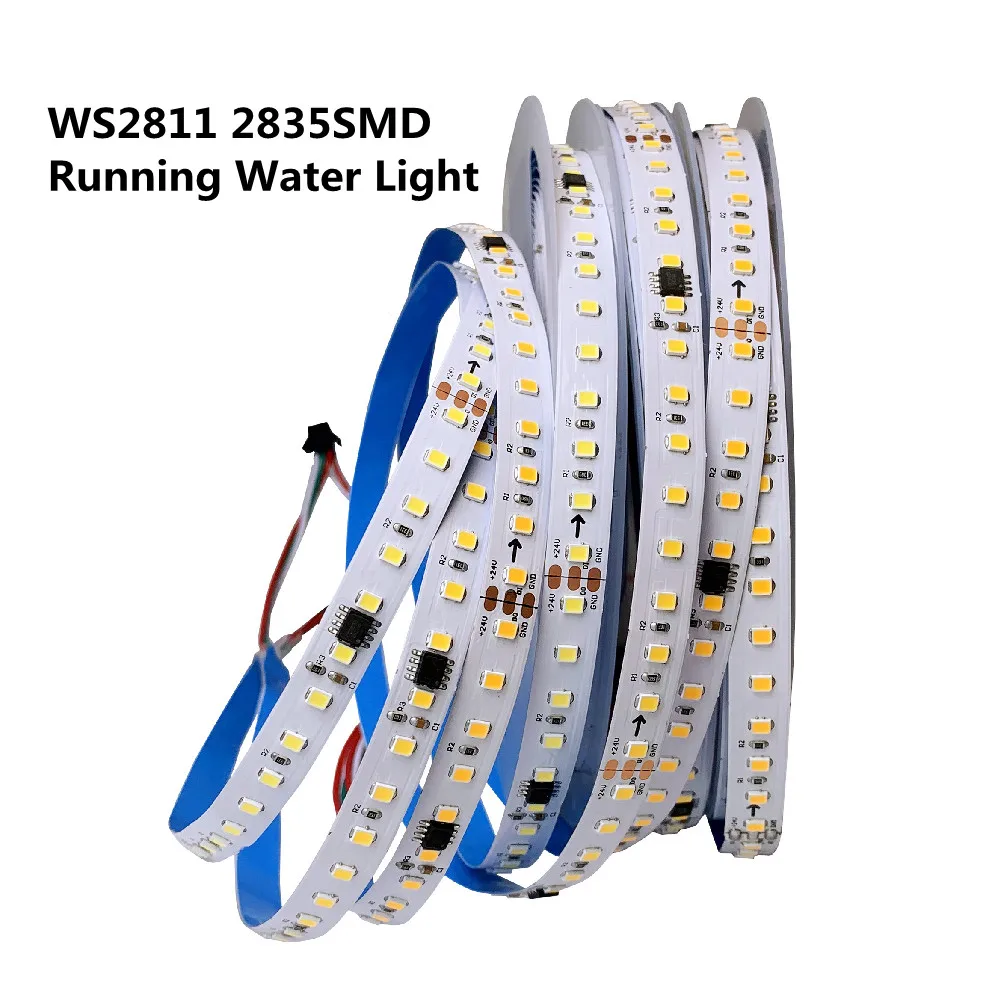 [TIRADI] Tira LED Digital SPI SMD2835 24V,120LEDs/m,10W/m,1100lm/m,3000K