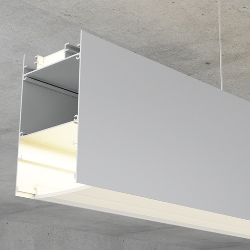 [P2] Perfil de Aluminio Doble 2 Metros