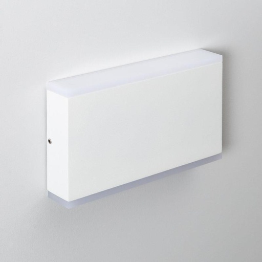 [AD10] Aplique LED Aplique de Pared Exterior Doble Cara Rectangular Blanco 10W