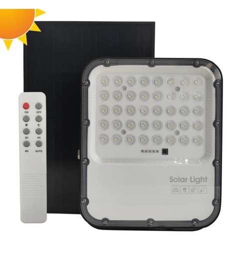 [SFL100W-5K-91713] Foco Proyector Exterior SOLAR LED 100W - ORION