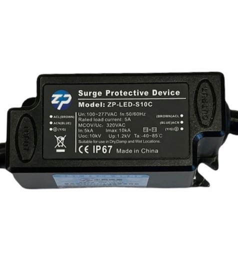 [ZPLED-S10C] Protector Sobretensiones Transitorias de hasta 10Kv 