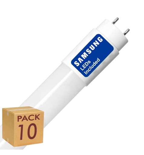 [TB9WSS-91286-57K] Tubo LED 9W Cristal 60cm 300º - SMD2835 SAMSUNG - Alta Luminosidad 130Lm/W