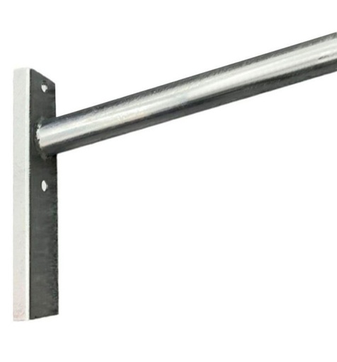 [2050] Soporte para Farola - para Columna y Pared- Acero Galvanizado - 100cm