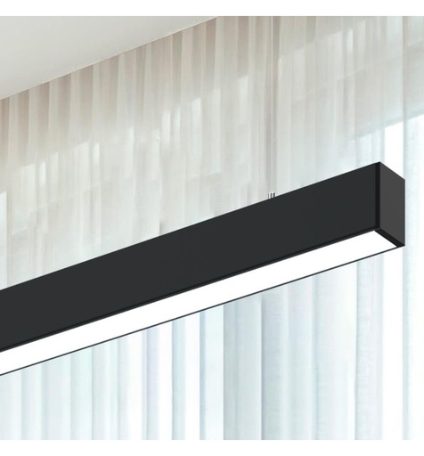[92087] Lámpara lineal LED colgante y superficie 40W | POLARIS | Interconexión lineal | 3CCT | 120cm