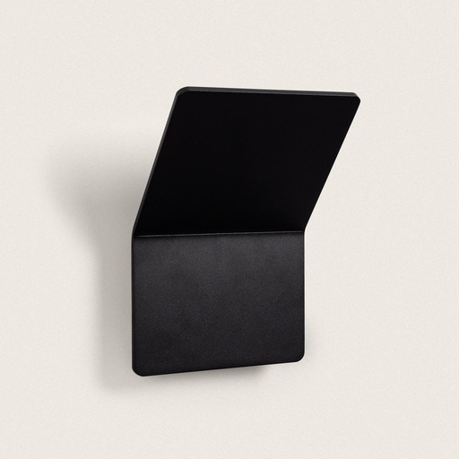 [AP6N] Aplique de Pared LED 6W de Aluminio Negro
