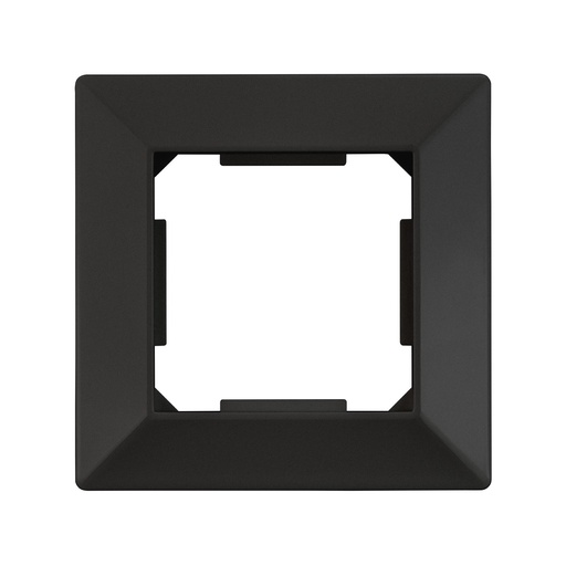 [ENK-S1P-N] Enkel Marco 1 elementos mecanismos plasticos negro 82*82mm