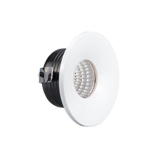 [MT30S-C] Mini spot fijo LED 3W 3000K empotrable SIGN S30 COB blanco corte ø35mm
