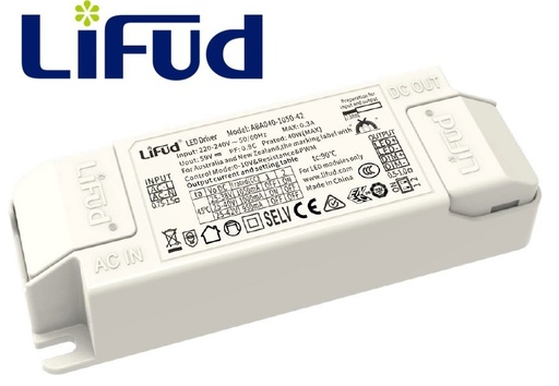 [aba40] DRIVER LIFUD REGULABLE 0-10V PARA PANEL LED 40W 25-42V 800-105 ABA040-420mA