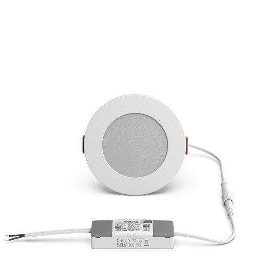 [80055] LED Slim Downlight - Luitbert 8W Blanco
