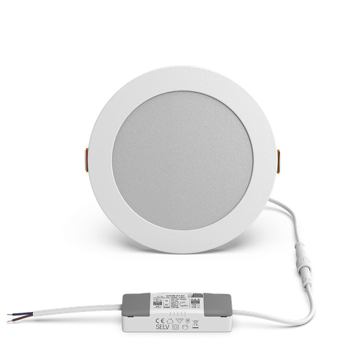 [80255] LED Slim Downlight - Luitbert 12W Blanco