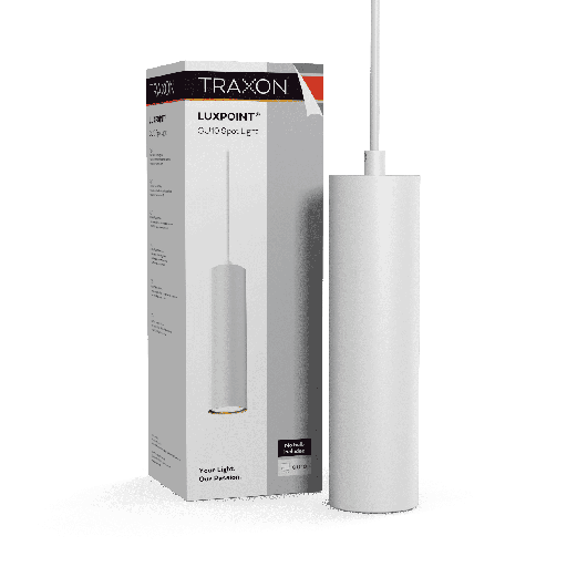 [43555] GU10 Spot Light suspendido Blanco