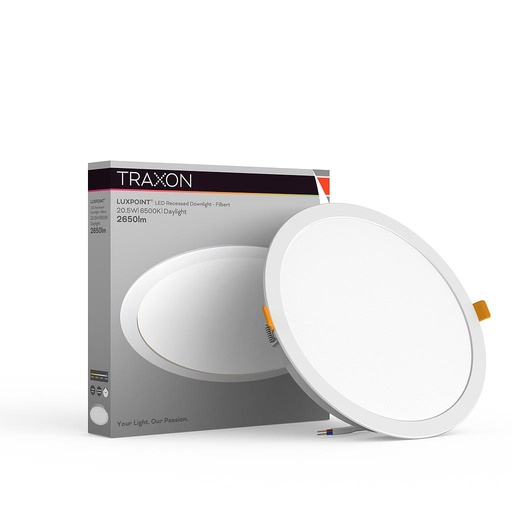 [18755] Downlight LED empotrable - Filbert 20.5W 6500K corte195mm