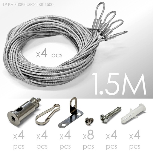 [78955] Kit de Suspensin 1,5m para panel LED