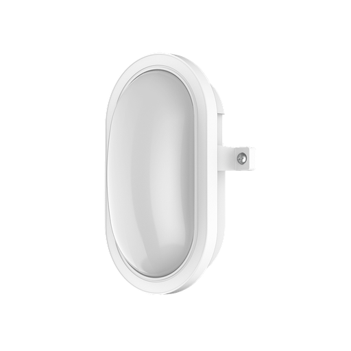 [63655] Aplique exterior bulkhead - Lambert Ovalado 6W Blanco