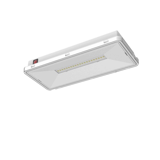 [06155] Emergencia bulkhead superficie 6500K 150Lm IP65 120 1 Hr. Permanente/No permanente