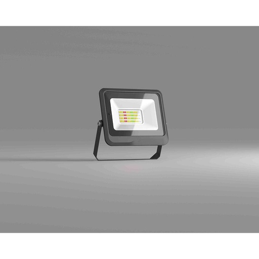 [22855] LED Floodlight - Kmpig 15W Negro RGB+White