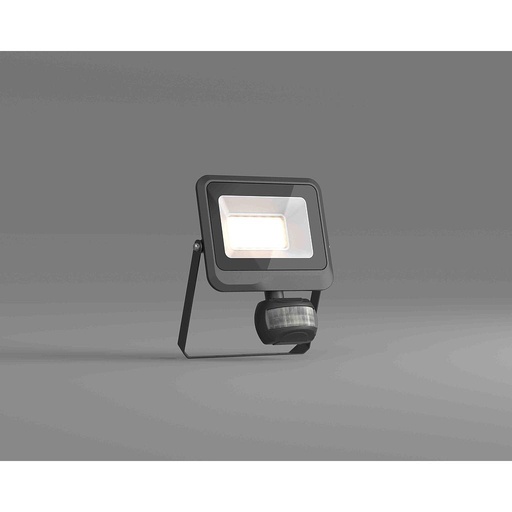 [28755] LED Floodlight 20W 6500K Negro - Kmpig Sensor