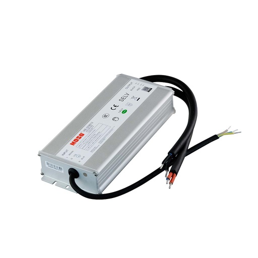 [V6E-320B012] MOSO Driver LED 176-264V, IP67, Salida CV 12V 320W,