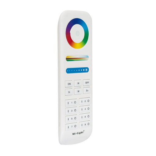 [21138] Mando RF para Controlador LED RGB+CCT 8 Zonas MiBoxer FUT089 Blanco