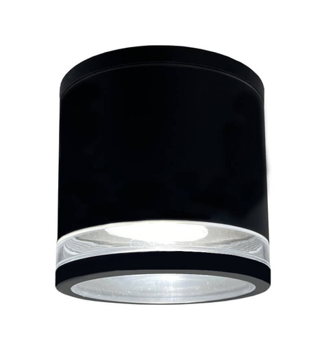 [91724] Aplique Techo LED Negro De Aluminio Para GU10 LED