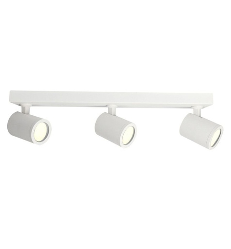 [8133] Aplique de Techo Blanco para 3x GU10