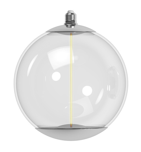 [dl4wcl-ww-91185] Bombilla LED Filamento Decorativa - 4W E27 - G250 - 2700K 91185