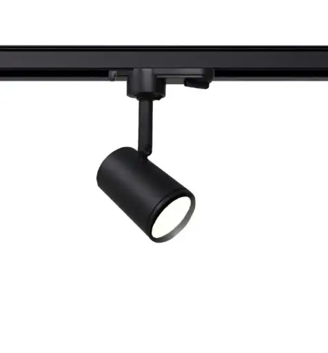 [8016] Foco de Carril NEGRO para Lmpara GU10