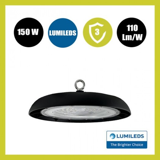 [HB150W-TITAN-] Campana Industrial LED 150W UFO TITAN CHIP LUMILED 6000k