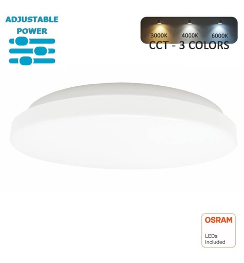 [cl24w-cct] Plafon LED Superficie 24W - 20W - 16W - OSRAM