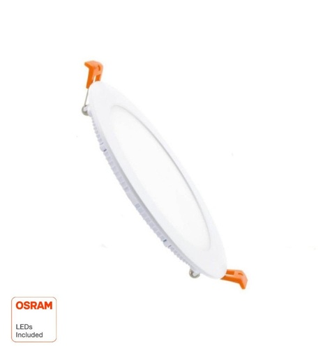 [plr8w-6] Placa Slim LED Circular 8W - OSRAM CHIP 6000k