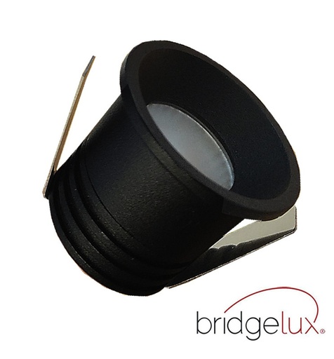 [90793] Empotrable LED 5W - Bridgelux Chip - Negro 4000k