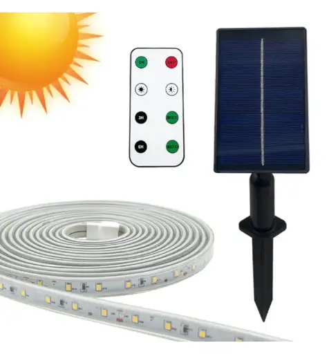 [ssp-ww-91799] Kit Tira LED Solar - Para Exterior - 5 Metros - 27