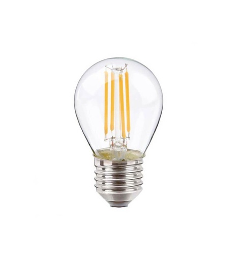 [G45FM4W] Bombilla LED de Filamento 4W E27 G45