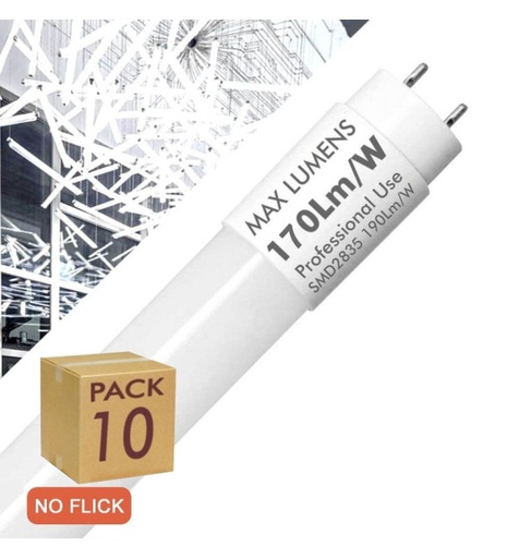 [tbghb10w-6] Tubo LED 10W Cristal 60cm T8 - 170lm 600k