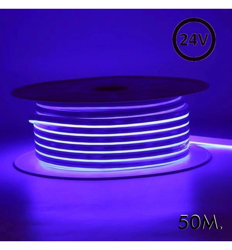 [neonm] Neon 24v 50m/rollo morado