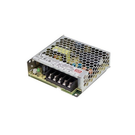 [LRS-75-24] FUENTE DE ALIMENTACION PARA TIRAS LED MEAN WELL 75W 24VDC