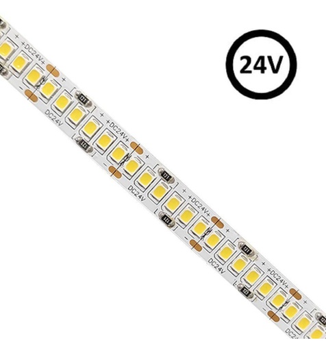 [sp238d20w2] Tira LED 24V | 238xLED/m | 5m | SMD2835 |14000Lm | 20W/M | IP20